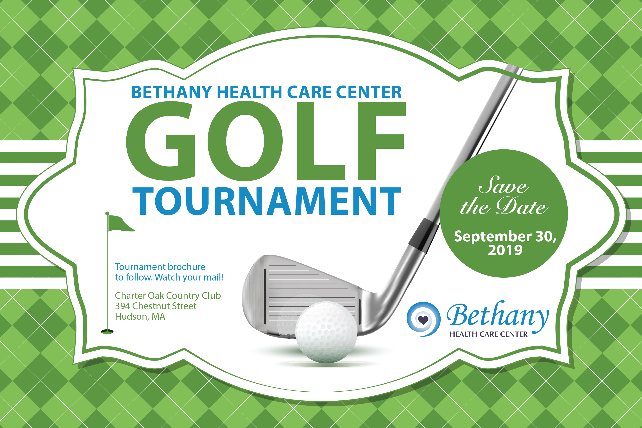 Save the Date for Bethany’s 13th Annual Golf Tournament!